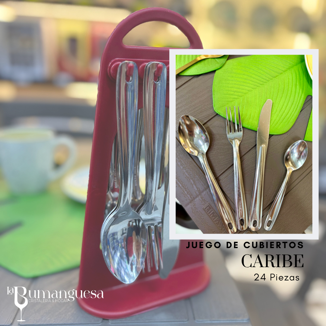 Juego de cubiertos North Caribe