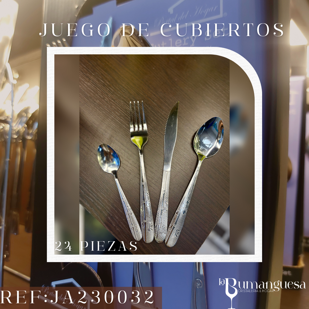 Juego de cubiertos Portal del Hogar