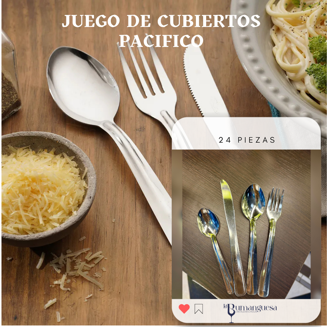 Juego de cubiertos Universal Pacífico