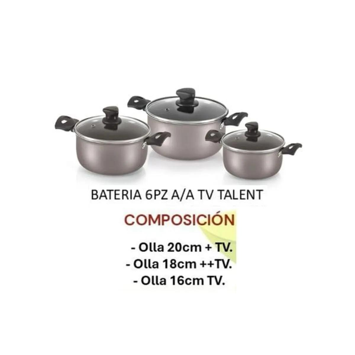 Batería Imusa 6 Piezas Talent (Ollas)