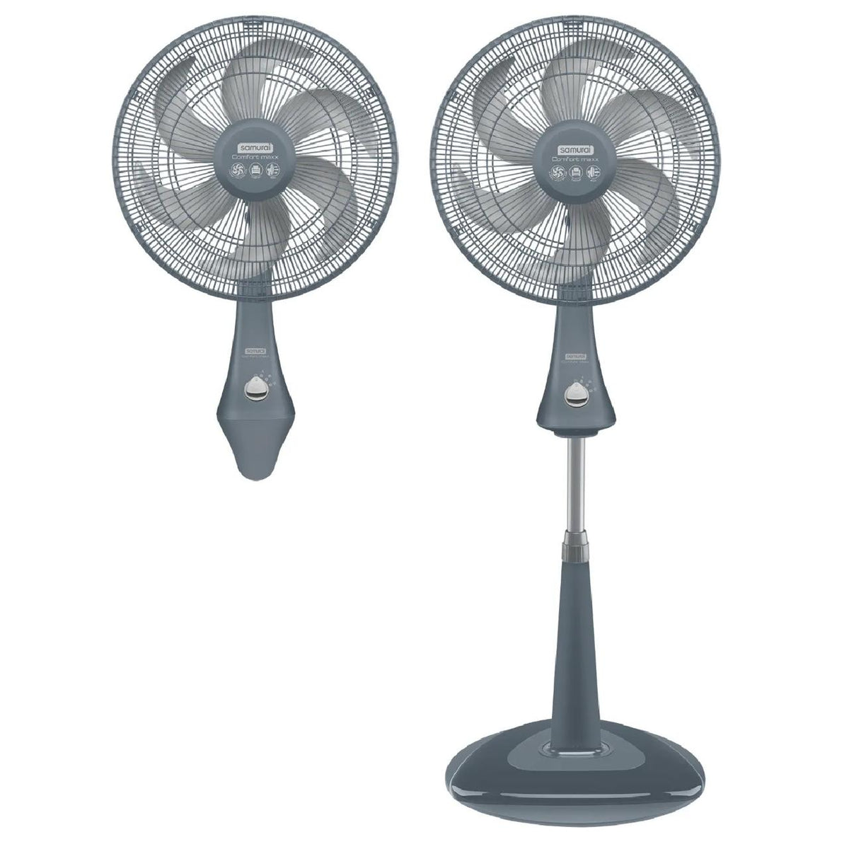 Ventilador Samurai Comfort 2En1 Negro