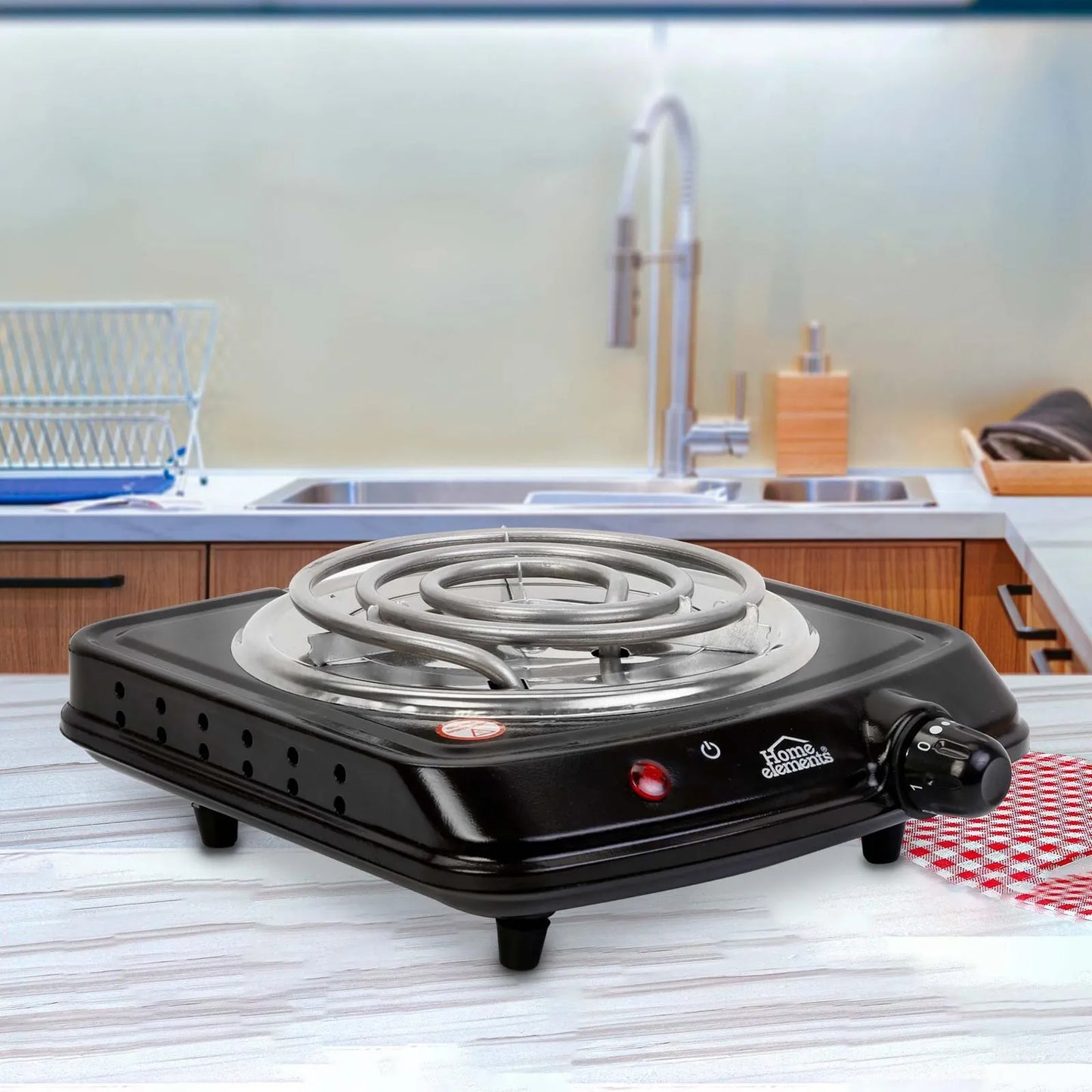 Estufa Home Element Eléctrica 1 Puesto