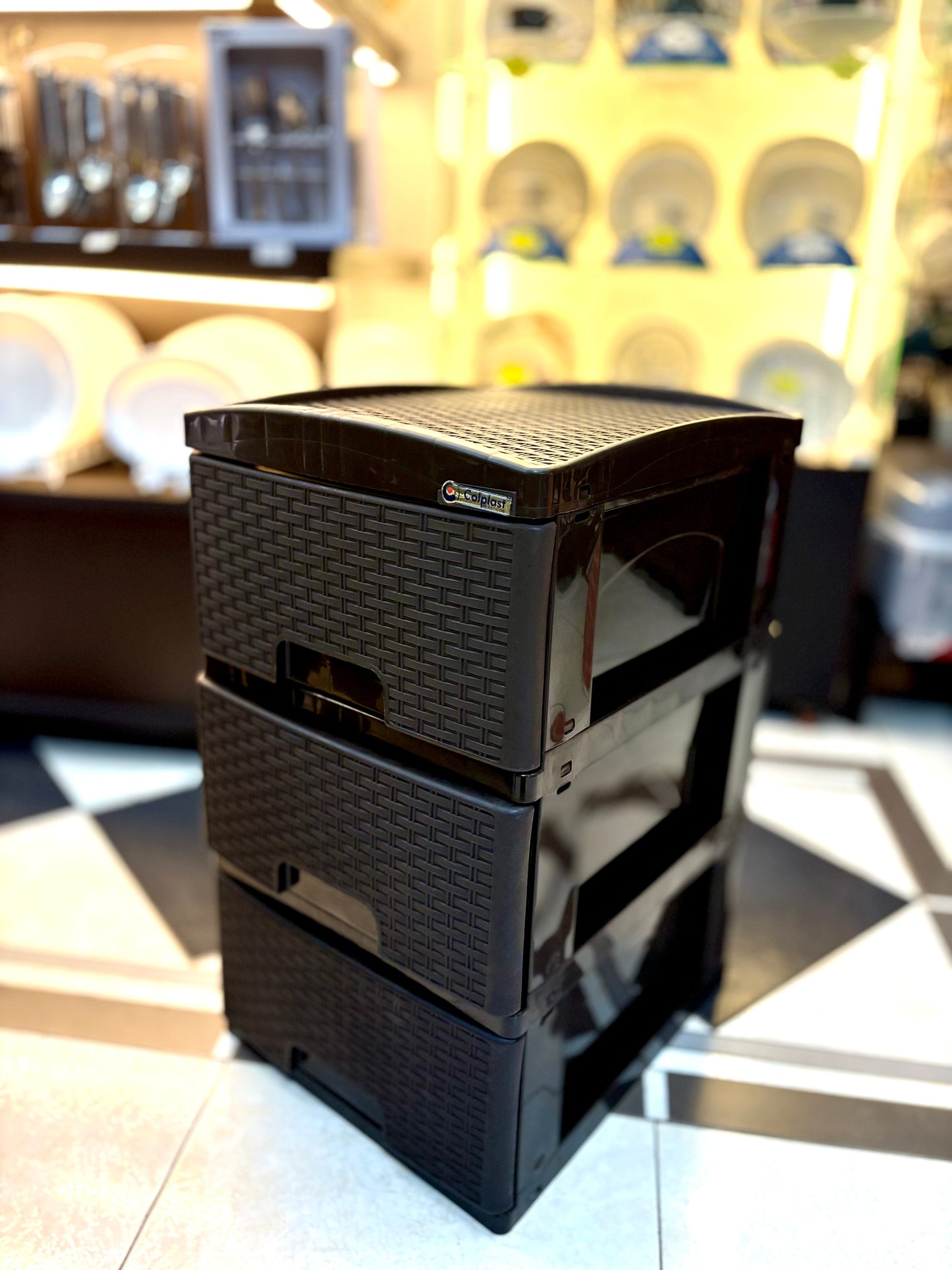 Practimueble X3 Colplast Wengue