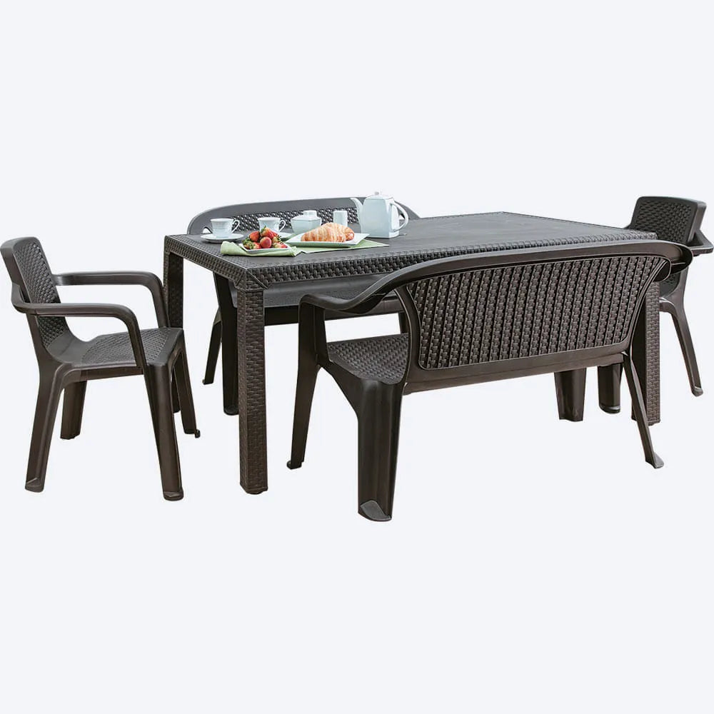 Mesa Rimax Eterna Familiar Wengue