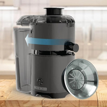 Extactor Silencioso Black+Decker para frutas y verduras