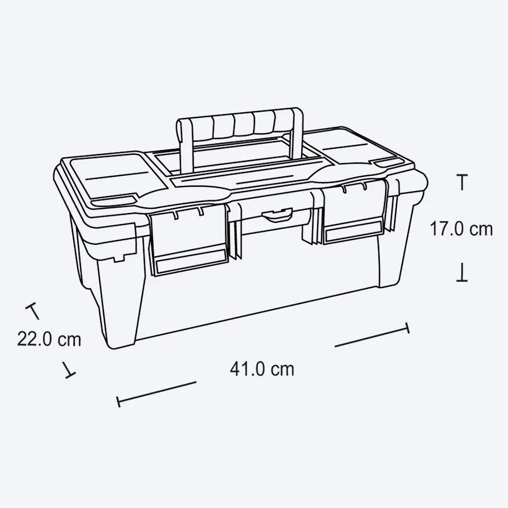 Caja De Herramientas Rimax 16”
