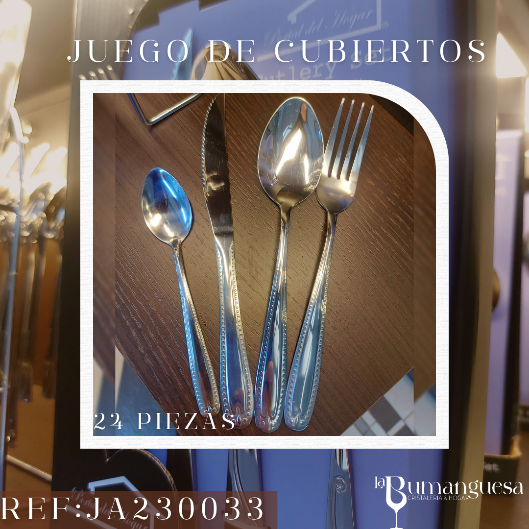 Juego de cubiertos Portal del Hogar