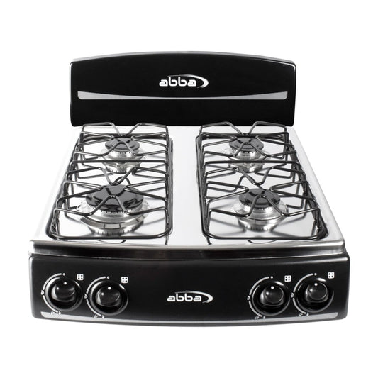 Estufa Abba 4 Puestos Acero Inox QA