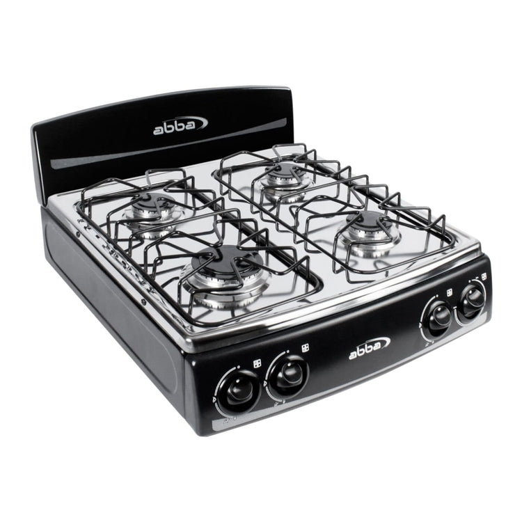 Estufa Abba 4 Puestos Acero Inox QA