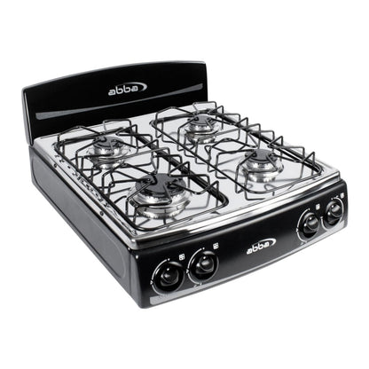 Estufa Abba 4 Puestos Acero Inox QA
