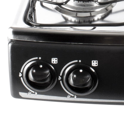 Estufa Abba 4 Puestos Acero Inox QA
