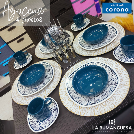 Vajilla Azucena