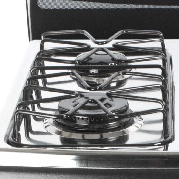 Estufa Abba 4 Puestos Acero Inox QL