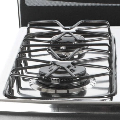Estufa Abba 4 Puestos Acero Inox QL