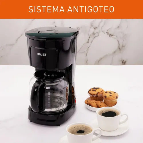Cafetera Imusa Negra