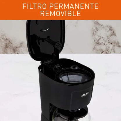 Cafetera Imusa Negra