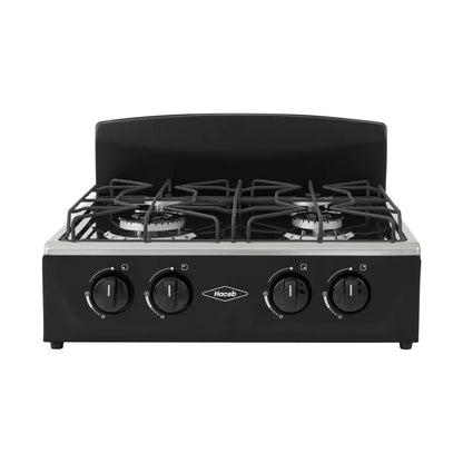 Estufa Haceb 4 Puestos Acero Inox QA