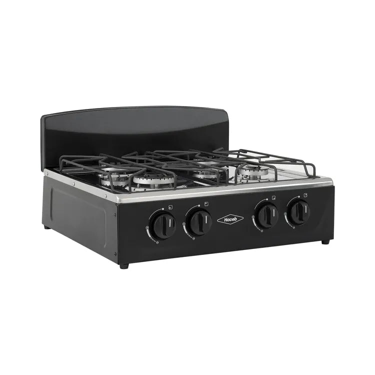 Estufa Haceb 4 Puestos Acero Inox QA