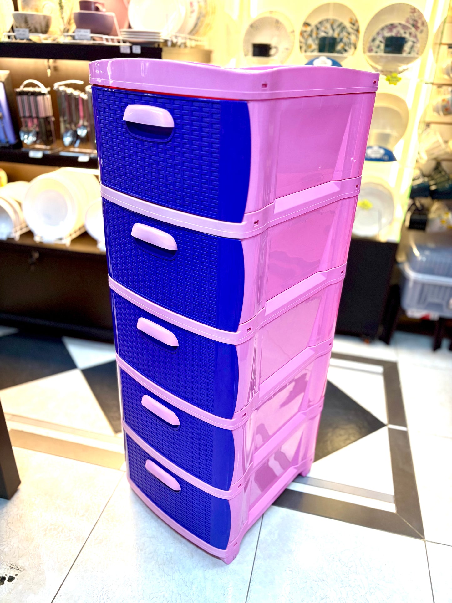 Practimueble X5 Prodehogar Rosado-Lila