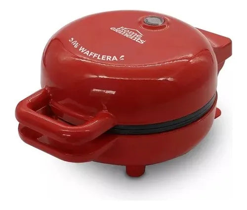 Wafflera Home Elements Mini Roja 12 cm