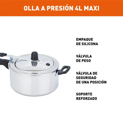 Olla a Presión Imusa 4 Lt