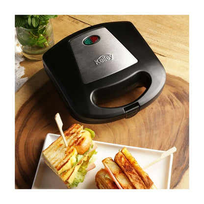 Sanduchera Kalley Panini Negra