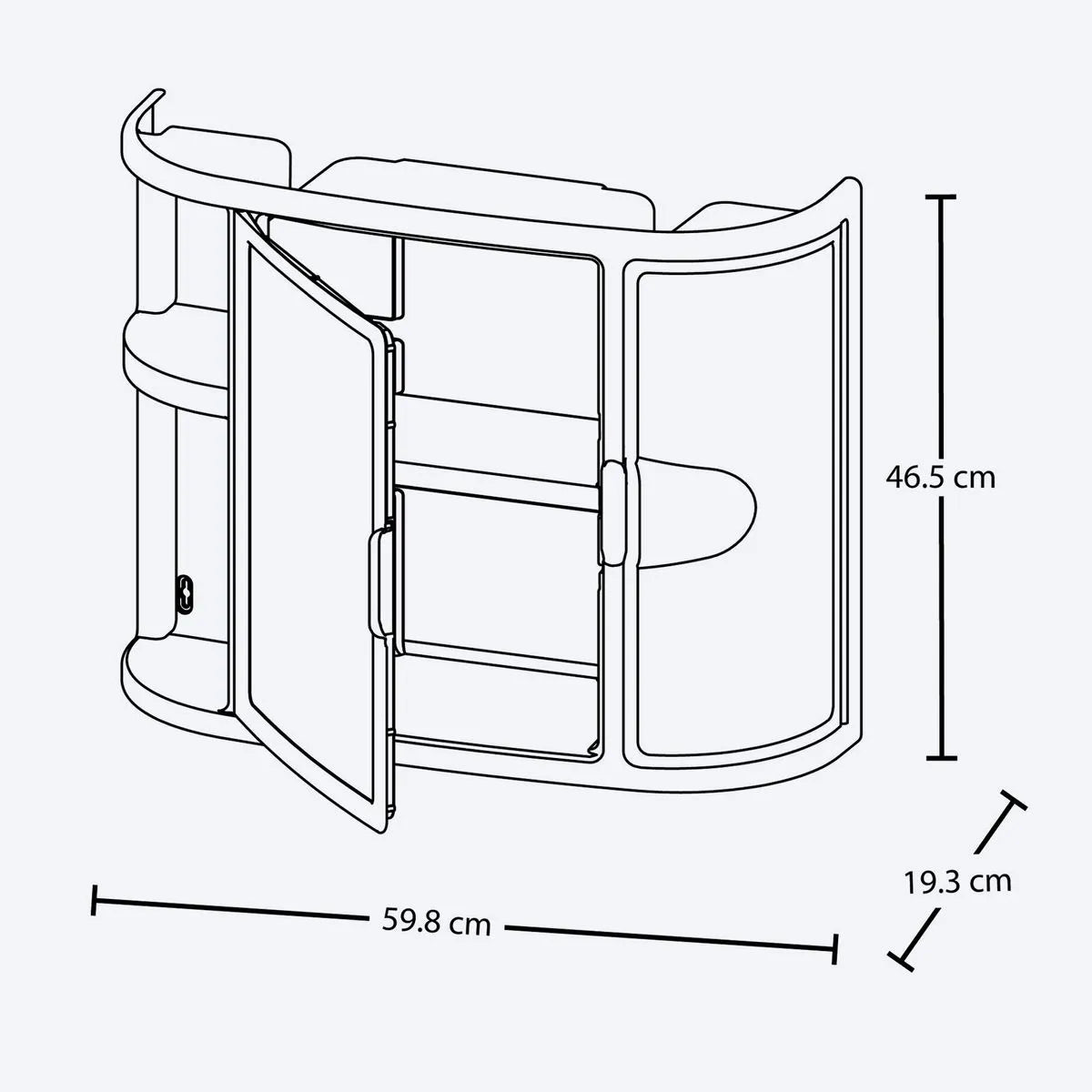 Gabinete Con Espejo Para Baño Rimax