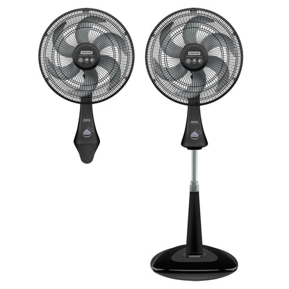 Ventilador Samurai Comfort 2En1 Negro