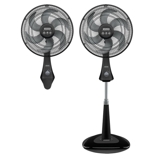 Ventilador Samurai Comfort 2En1 Negro