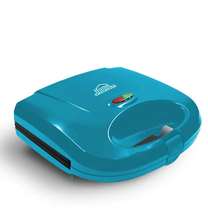 Sanduchera Home Elements Panini, Azul Turquesa