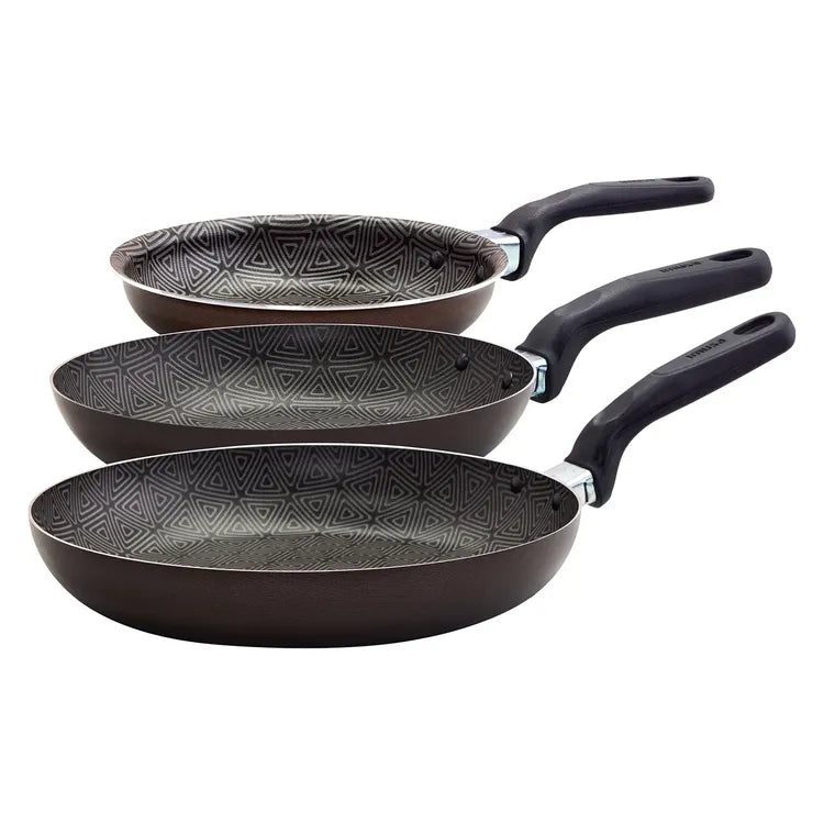 Set x 3 Sartenes 16, 20 y 24 cm IMUSA Antiadherente Triforce