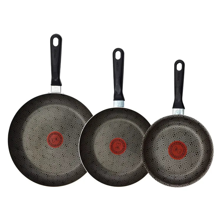 Set x 3 Sartenes 16, 20 y 24 cm IMUSA Antiadherente Triforce