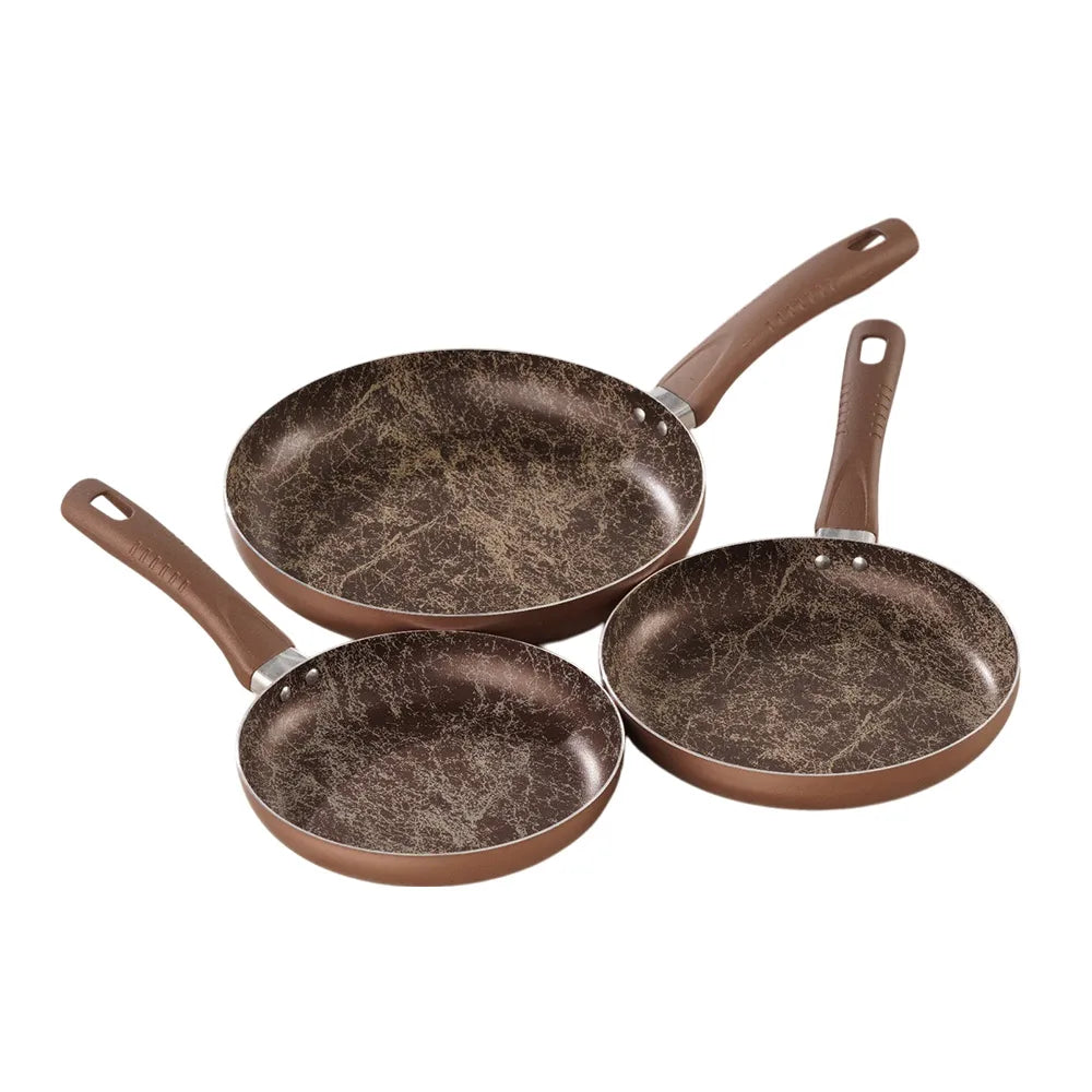 Set De Sartenes Universal X 3 Ámbar 18 - 20 Y 24 Cm