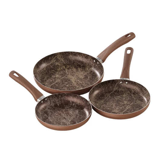 Set De Sartenes Universal X 3 Ámbar 18 - 20 Y 24 Cm