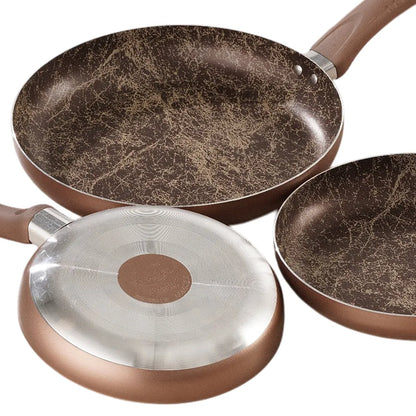 Set De Sartenes Universal X 3 Ámbar 18 - 20 Y 24 Cm
