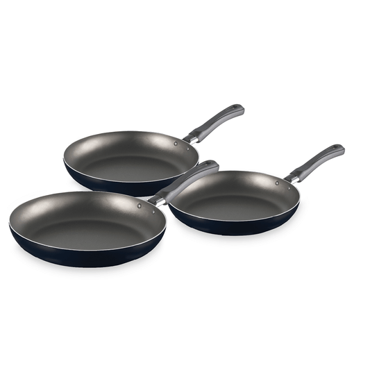 Set Sartenes Imusa Antiadherente x3 Unds 18 20 24 Cm