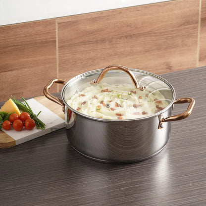 Olla Universal Acero Inoxidable 24 Cm