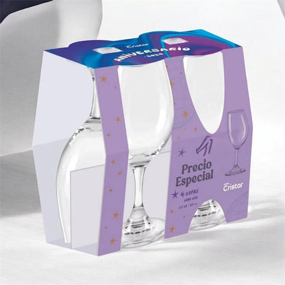 Set x4 Copa Gran Vino Rioja Cristar