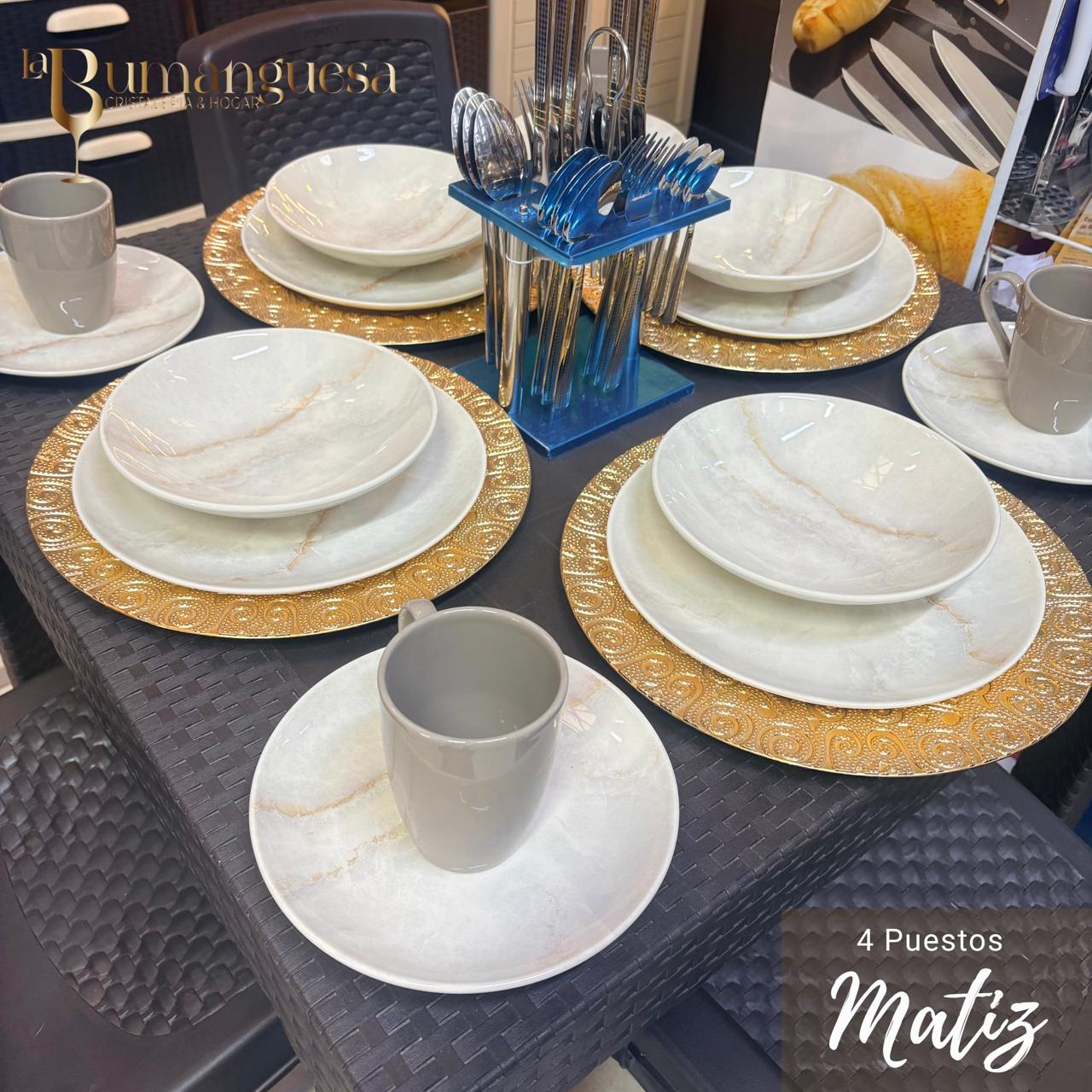 Vajilla Matiz