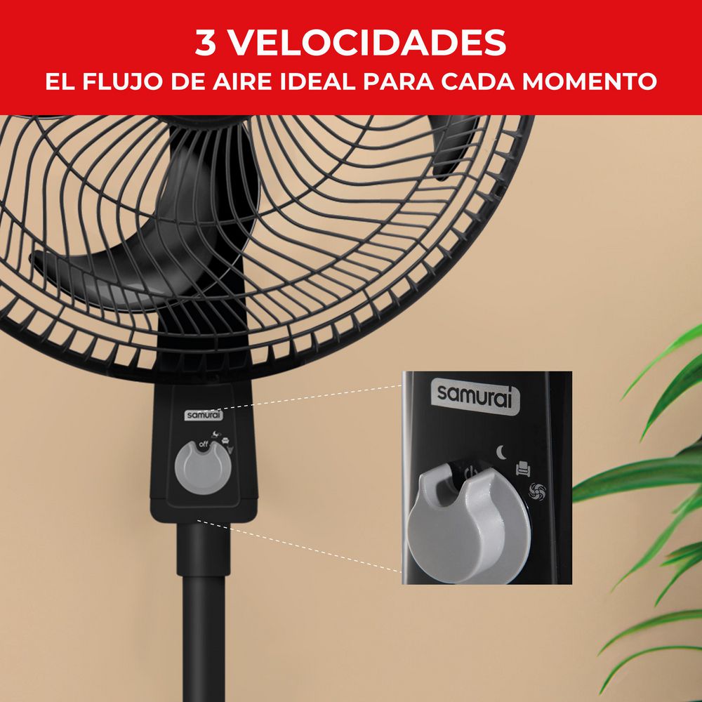 Ventilador Samurai Air turbo Pedestal